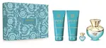 Versace Dylan Turquoise - EDT 100 ml + tělový gel 100 ml + sprchvý gel 100 ml + EDP 5 ml