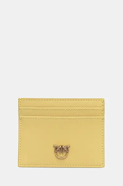 Kožené pouzdro na karty Pinko