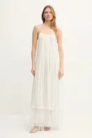 Šaty s příměsí hedvábí BOSS