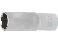 BGS technic Hlavice nástrčná, 1/2", 21 mm, profil Super Lock, prodloužená - BGS 2951 Velikost: 19 mm