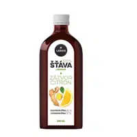 LEROS 100% šťáva zázvor a citron 250 ml