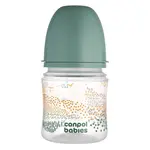 CANPOL BABIES Antikoliková lahev EasyStart MOUNTAIS zelená 120 ml
