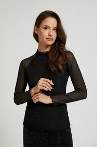 Marisse Women's Blouse Z-Ts-4530 Black