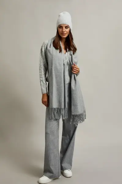 Marisse Women's Scarf Z-Sz-4511 L.Grey