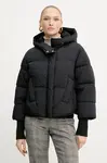 Bunda Silvian Heach GURUZETA černá barva, zimní, GPA25388PI
