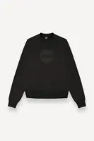 Mikina Colmar pánská, černá barva, s potiskem, 6247.1WX