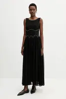 Šaty Never Fully Dressed černá barva, maxi, NFDDR2813