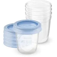 Philips Avent VIA SCF619/05 pohárek s víčkem 5x180 ml