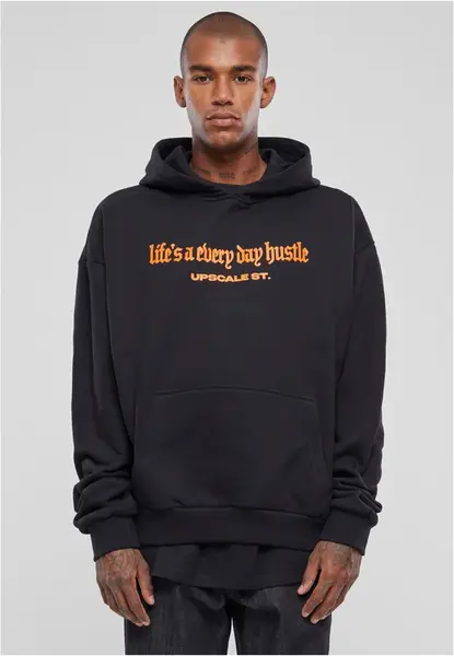 Pánská mikina Hustle Oversize černá