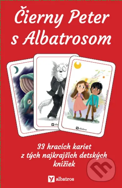 Karty Čierny Peter s postavičkami z Albatrosu - hra z kategorie Karty, pexeso