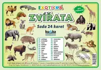 Exotická zvířata - Sada 24 karet - Petr Kupka - kniha z kategorie Mateřská škola a předškoláci