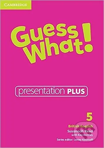 Guess What! 5 Presentation Plus British English - audiokniha z kategorie Jazykové učebnice a slovníky