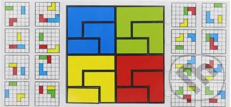 CUTS Line (Magnetický hlavolam) - hra z kategorie Domino, hlavolamy