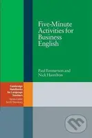 Five-Minute Activities for Business English - Paul Emmerson - kniha z kategorie Jazykové učebnice a slovníky