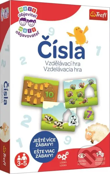 Malý objevitel: Čísla - hra z kategorie Vzdělávací hry