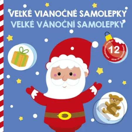 Velké vánoční samolepky - kniha z kategorie Samolepky