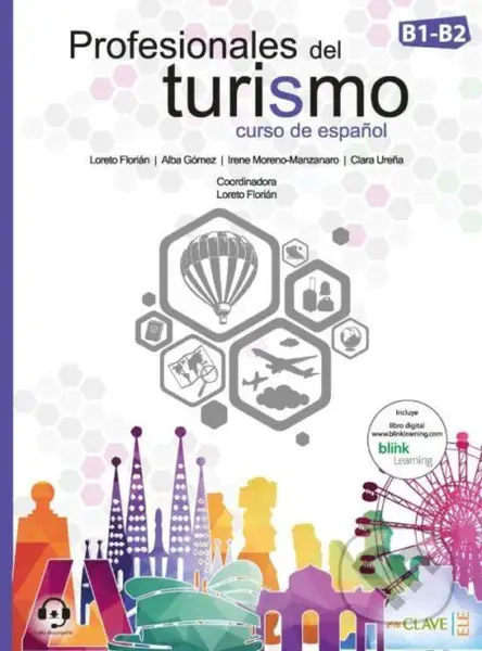 Profesionales del turismo: Libro del alumno + Cuaderno de actividades + audio descargable (B1-B2) - kniha z kategorie Jazykové učebnice a slovníky
