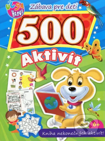 500 aktivít (Kniha nekonečných aktivít - psík) - kniha z kategorie Úkoly pro děti