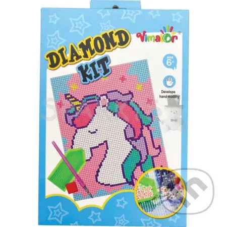 Diamantové malování - Baby Jednorožec spící