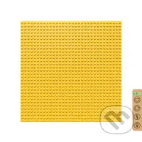 Biobuddi stavebnica: žltá podložka pre malé dieliky - hra z kategorie Stavebnice