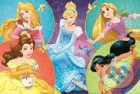 Disney princezny: Setkání sladkých princezen - puzzle z kategorie 60 - 300 dílků