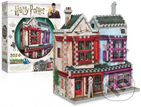 Harry Potter: Puzzle Wrebbit 3D - puzzle z kategorie 3D puzzle