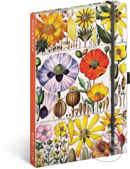 Notes Kateřiny Winterové - Herbář (linkovaný, elastické zavíraní)