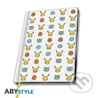 Pokémon Zápisník A5 - Prví Pokémoni