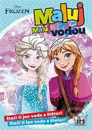 Maluj, maluj vodou - Ledové království - kniha z kategorie Omalovánky