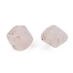 Marbled Stone Style Opaque Acrylic Beads