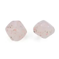 Marbled Stone Style Opaque Acrylic Beads