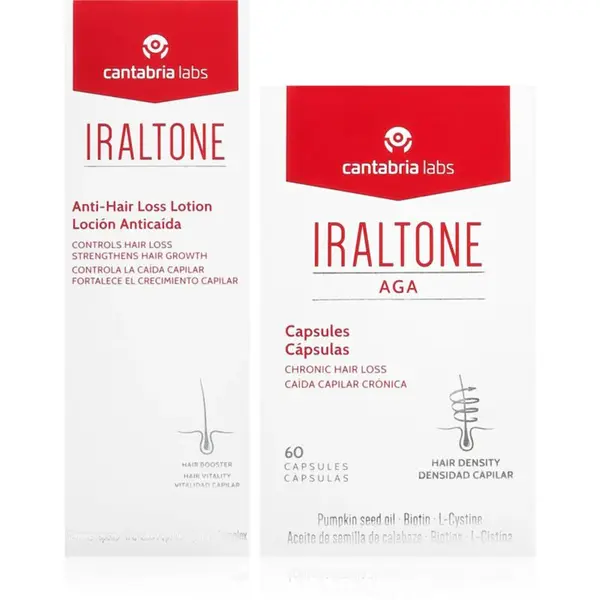 IRALTONE Anti-Hair Loss výhodné balenie proti vypadávaniu vlasov 1 ks