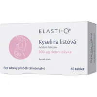 Elasti-Q Kyselina listová 800 μg tablety s kyselinou listovou 60 tbl