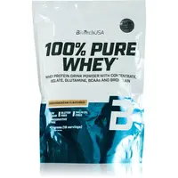 BioTechUSA 100% Pure Whey syrovátkový protein malé balení Cookies & Cream 454 g