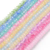 Transparent Glass Beads Strands