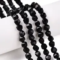 Natural Obsidian Beads Strands