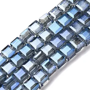Electroplate Glass Beads Strands