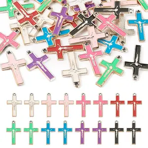 32Pcs 8 Colors CCB Plastic Pendants