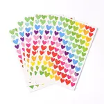 Heart Pattern DIY Paper Picture Stickers