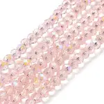 Electroplate Glass Beads Strands