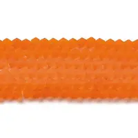 Imitate Austrian Crystal Frosted Glass Beads Strands