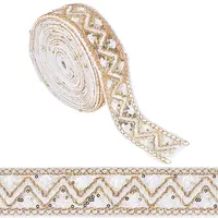 Sparkle Polyester Embroidery Ribbon