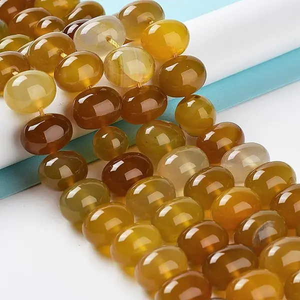 Natural Agate Beads Strands