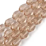 Transparent Glass Beads Strands