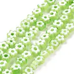 Handmade Millefiori Glass Bead Strands
