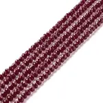 Transparent Glass Beads Strands