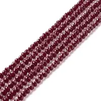 Transparent Glass Beads Strands