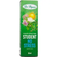 Dr. Popov Originální bylinné kapky Študent No stress bylinné kvapky na podporu duševnej rovnováhy 50 ml