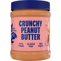 HealthyCo Arašidový krém BIO chrumkavý orechová nátierka v BIO kvalite 350 g