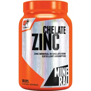 Extrifit Zinc Chelate kapsuly pre správne fungovanie organizmu a normálny stav vlasov a nechtov 74 g